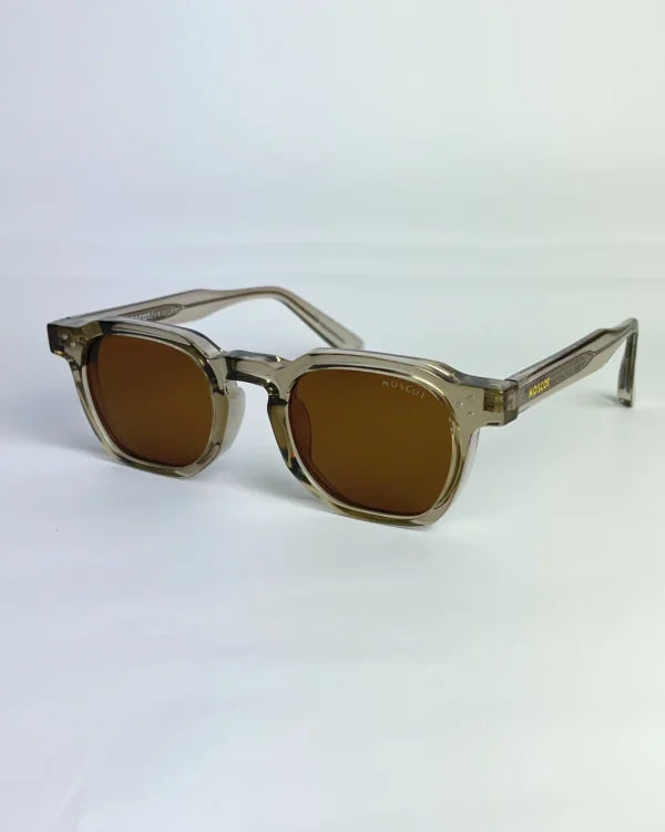 Moscot Momza polarisé gris brunâtre