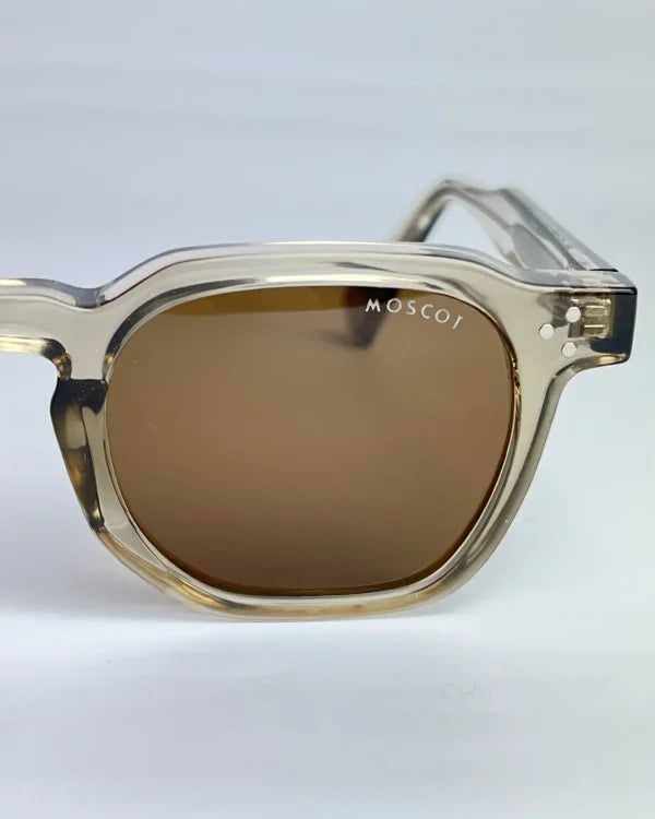 Moscot Momza polarisé gris brunâtre
