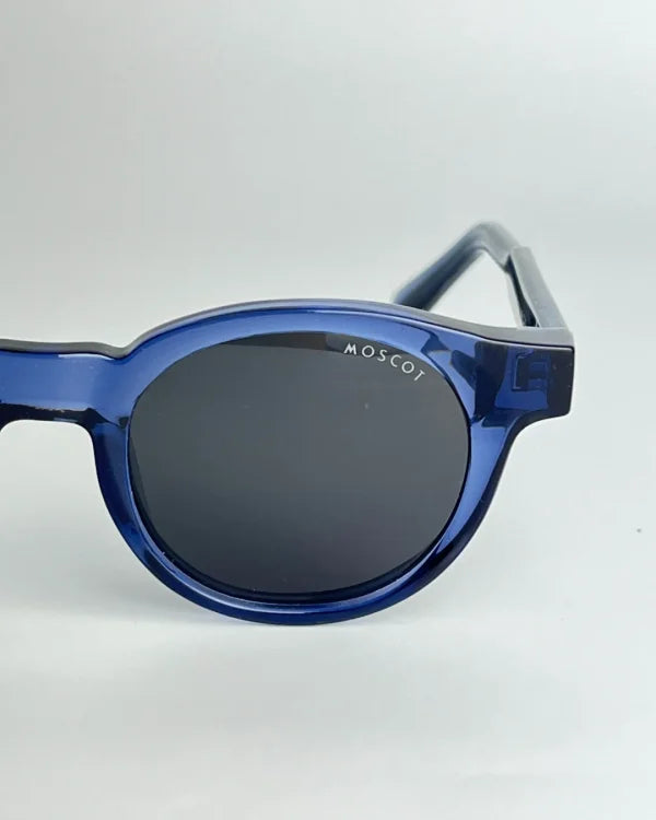 Moscot polarisé bleu foncé