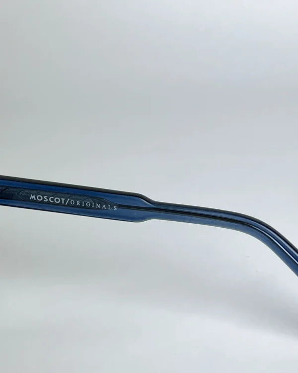 Moscot polarisé bleu foncé
