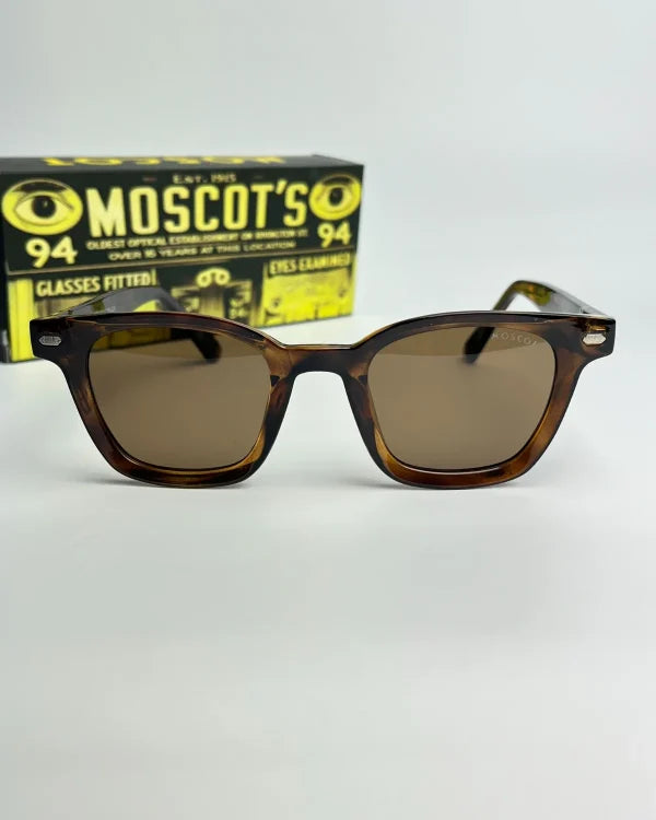 MOSCOT LEMTOSH SUN 46 – Marron